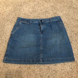 Jean skirt